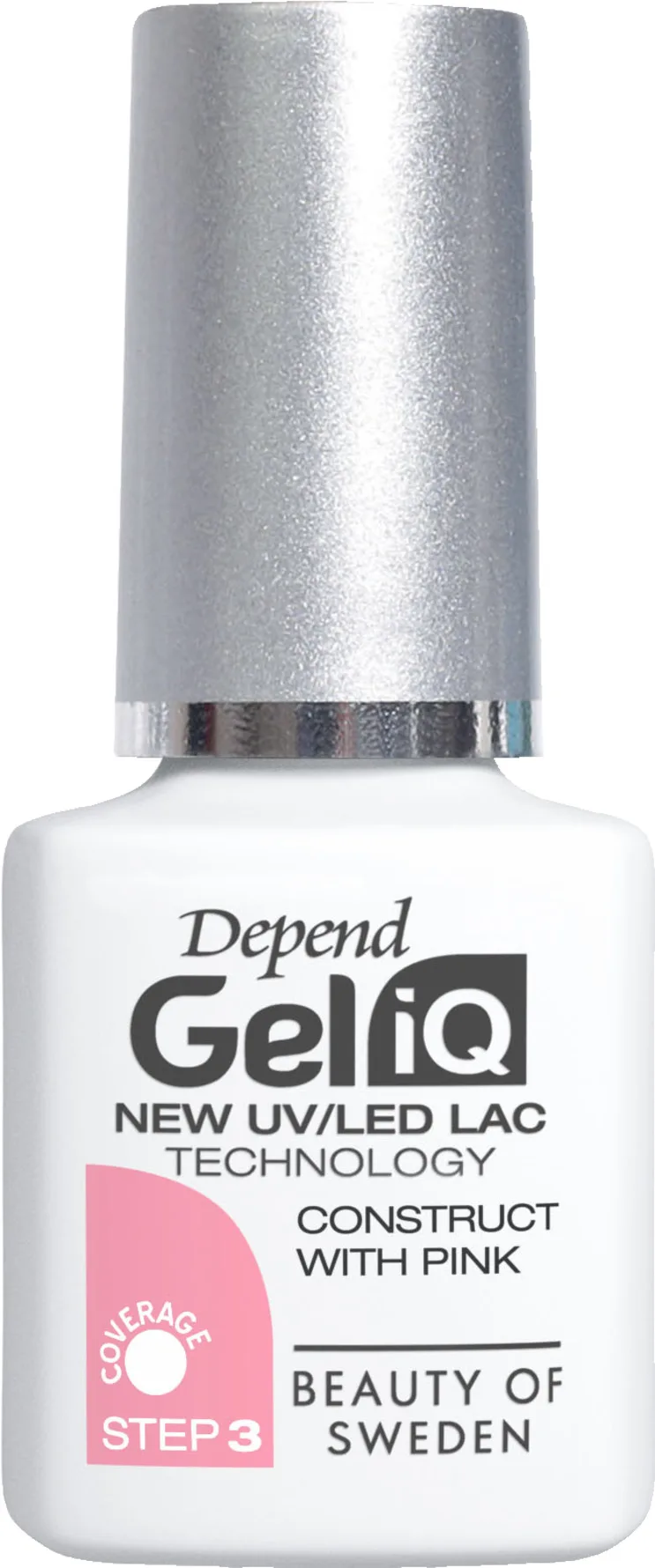 Depend Cosmetic Gel iQ Construct With Pink - 5 ml.