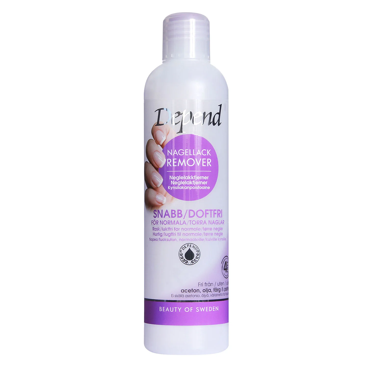 Depend Nailpolish Remover 250 ml