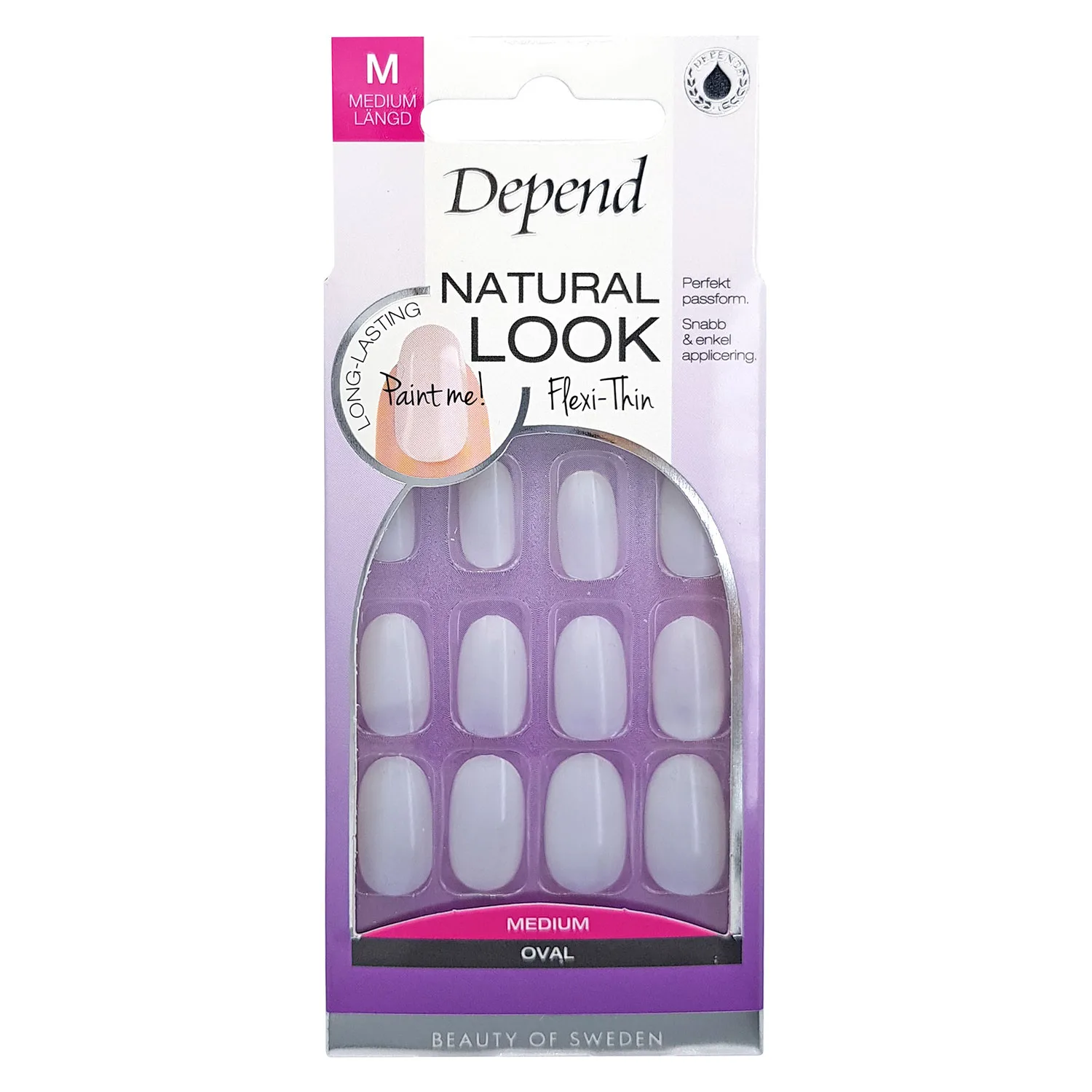 Depend Natural Look Oval