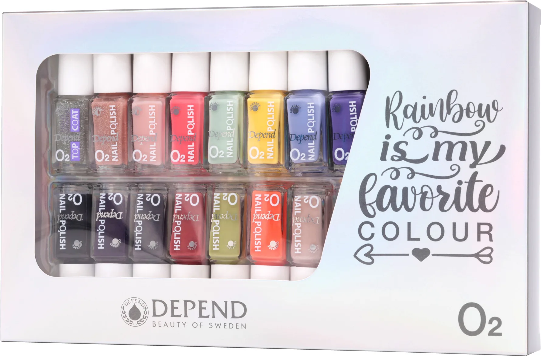 O2 Nail Polish Gift Box