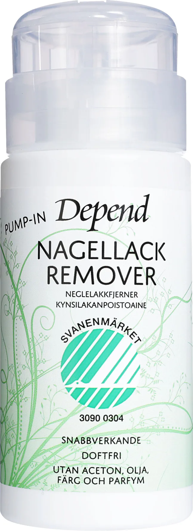 O2 Pump-In Nail Polish Remover 125 ml