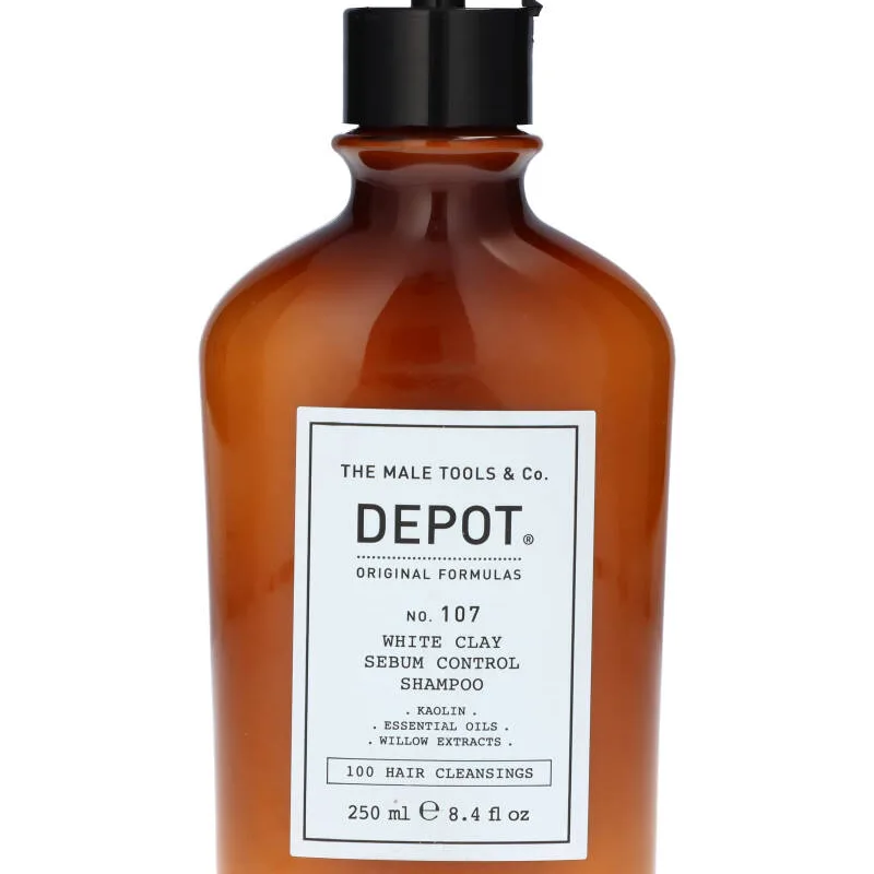 Depot No. 107 White Clay Sebum Control Shampoo 250 ml