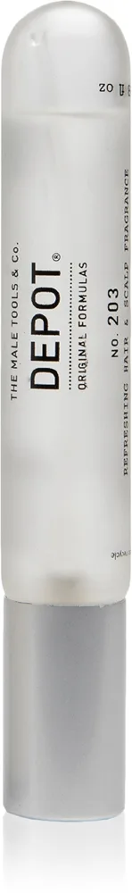 DEPOT 200 HAIR TREATMENTS NO. 203 REFRESHING HAIR & SCALP FRAGRANCE hiussuihke kaikille hiustyypeille 20 ml