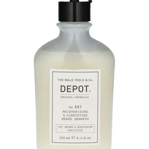 Depot No. 501 Moisturizing & Clarifying Beard Shampoo 250 ml