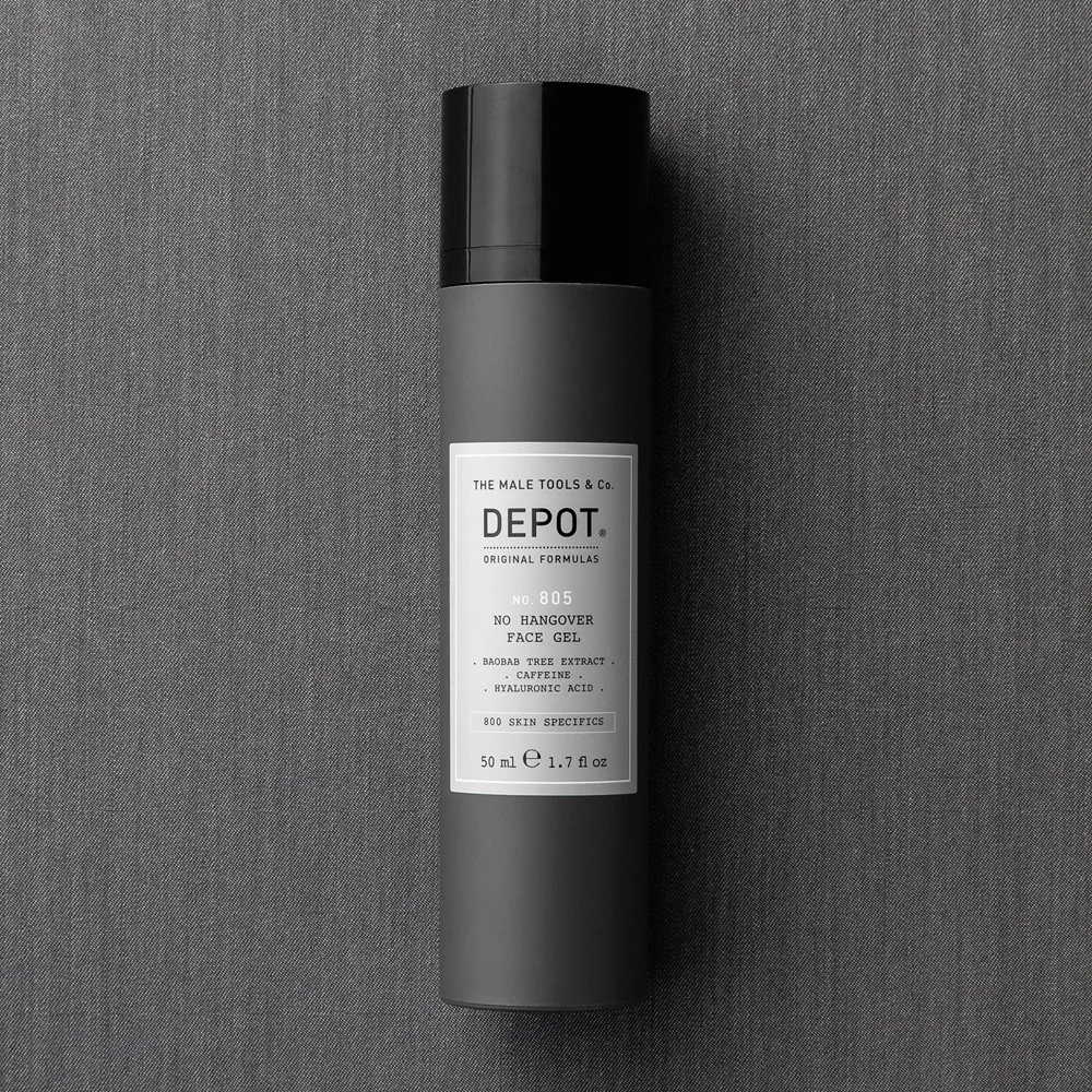 DEPOT 800 SKIN SPECIFICS NO. 805 NO HANGOVER FACE GEL Fuktgivande gel för alla hudtyper 50 ml