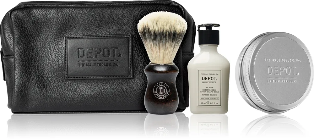 DEPOT COSMETICS SETS Luxury Shaving Kit Kit för rakning för män