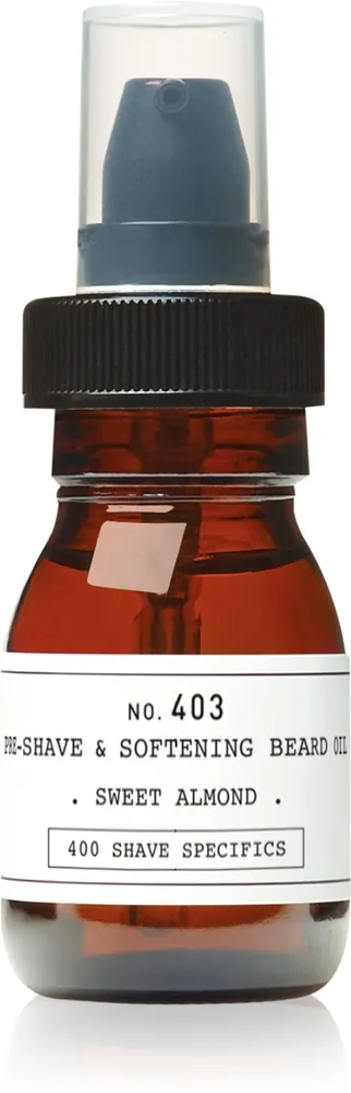 DEPOT NO. 403 PRE-SHAVE & SOFTENING BREAD OIL pre shave -öljy Sweet Almond 30 ml