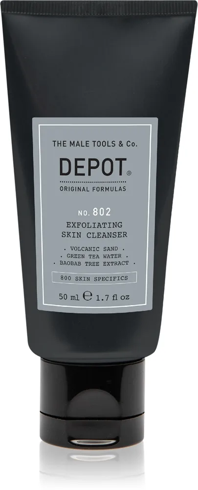 Depot No. 802 Exfoliating Skin Cleanser Eksfolierende rensegel til mænd 50 ml