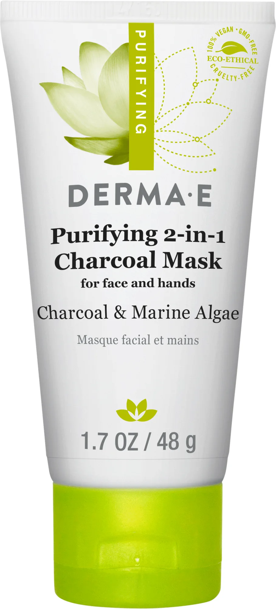 DERMA E Purifying 2-In-1 Charcoal Mask