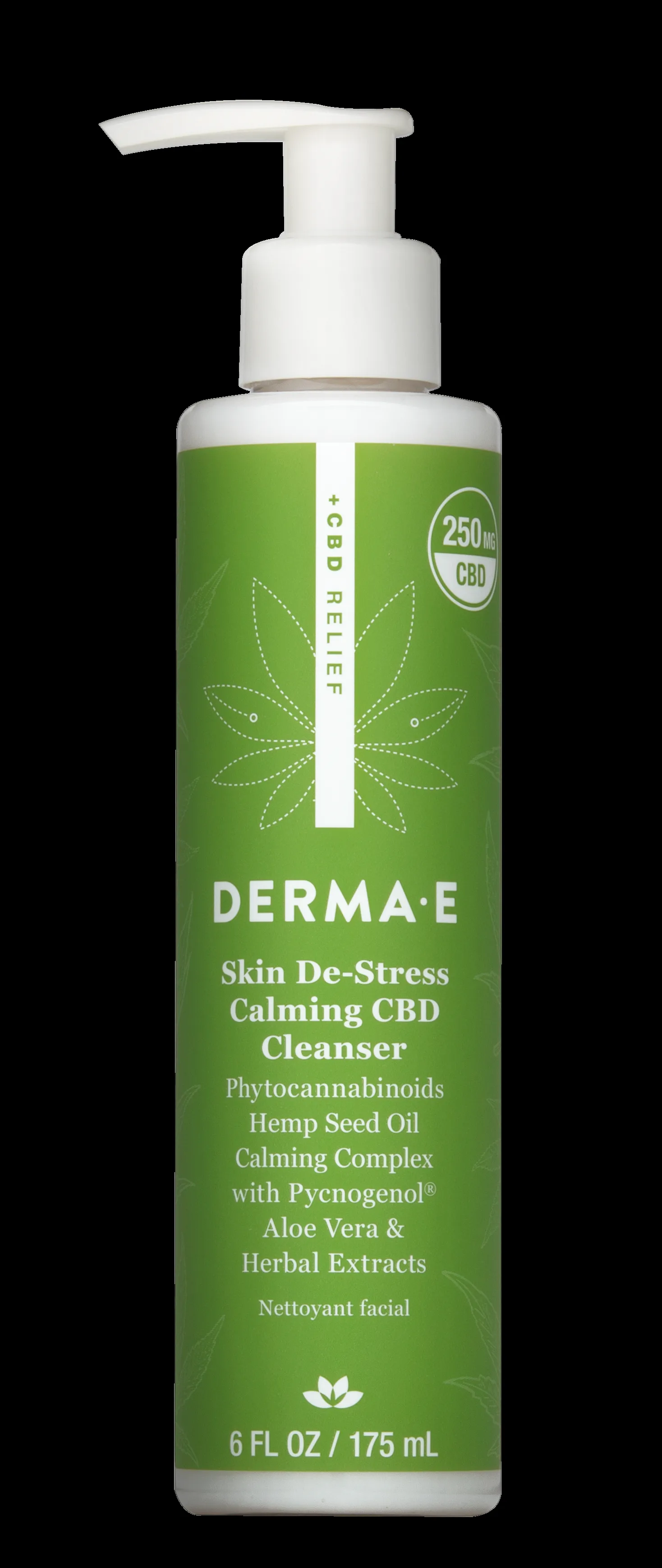 DERMA E Skin De-Stress Calming Cbd Cleanser