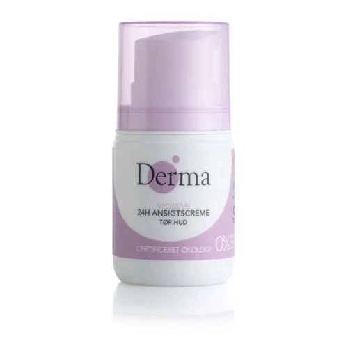 Derma Eco Woman 24h Ansigtscreme til Tør Hud (50 ml)
