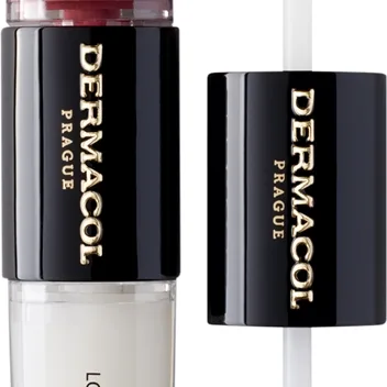 Dermacol 16H Lip Colour pitkäkestoinen huulipuna ja huulikiilto sävy 35 Sugar Plum 2x4 ml