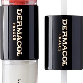Dermacol 16H Lip Colour pitkäkestoinen huulipuna ja huulikiilto sävy 37 2x4 ml
