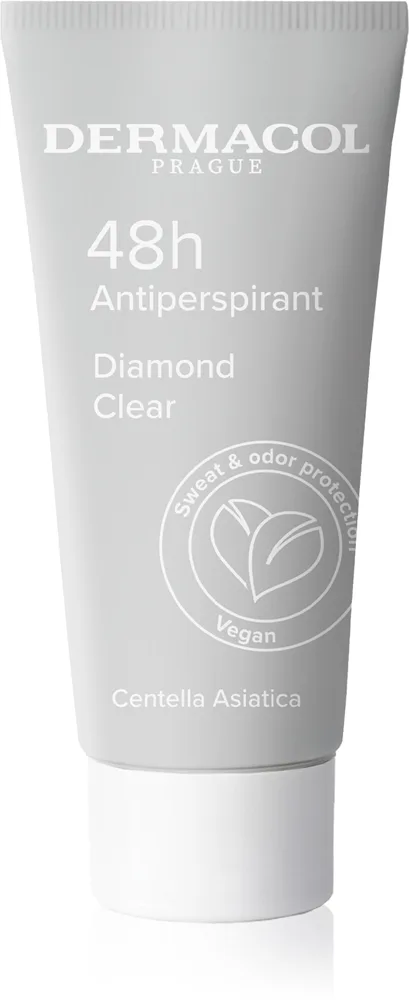 Dermacol 48h Antiperspirant Antitranspirant-Creme mit beruhigender Wirkung Duft Diamond Clear 50 ml