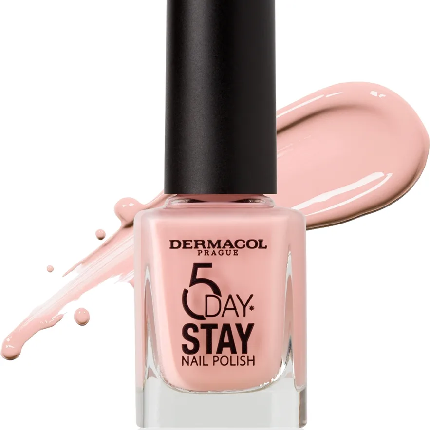Dermacol 5 Day Stay pitkäkestoinen kynsilakka sävy 06 First Kiss 11 ml