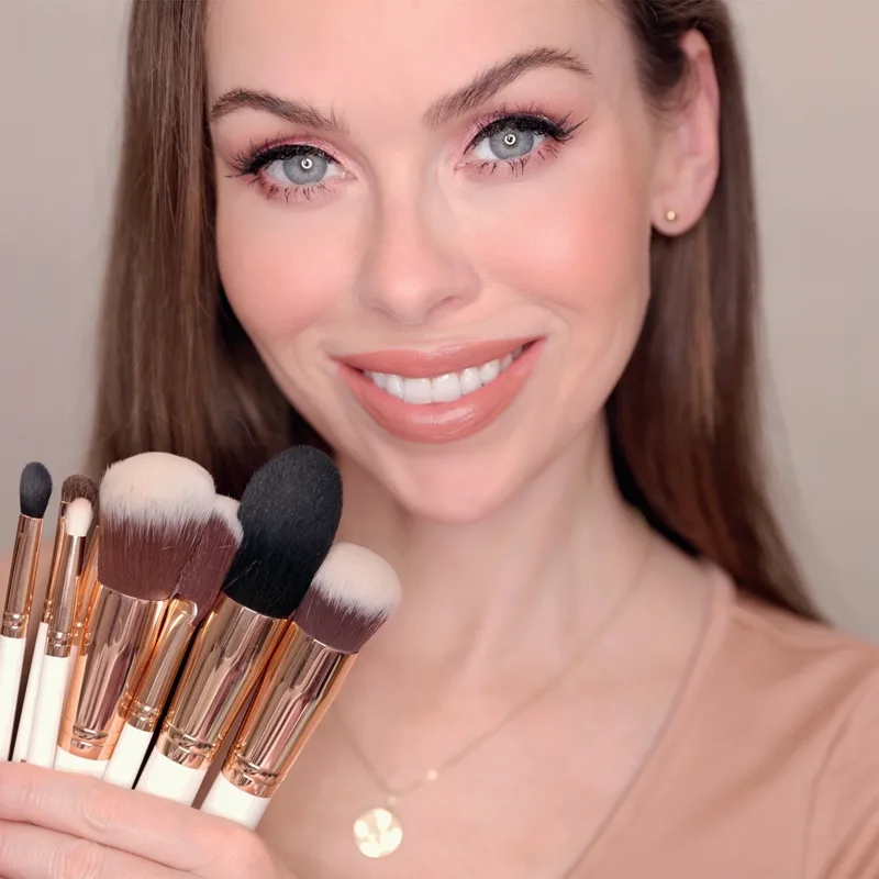 Dermacol Accessories Master Brush by PetraLovelyHair Eyeliner-borste D84 Rose Gold 1 st.