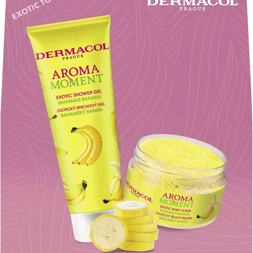 Dermacol Aroma Moment Bahamas Banana lahjasetti vartalolle