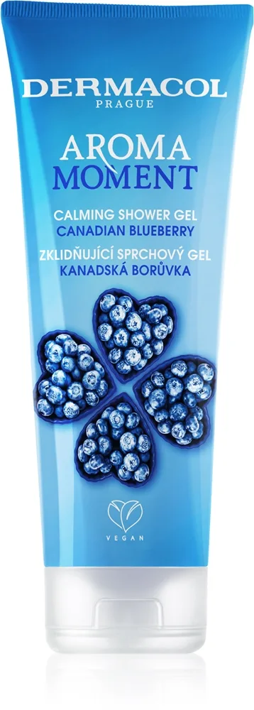 Dermacol Aroma Moment Canadian Blueberry rauhoittava suihkugeeli 250 ml