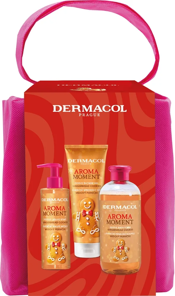 Dermacol Aroma Moment Gingerbread Cookies Presentförpackning i julstil