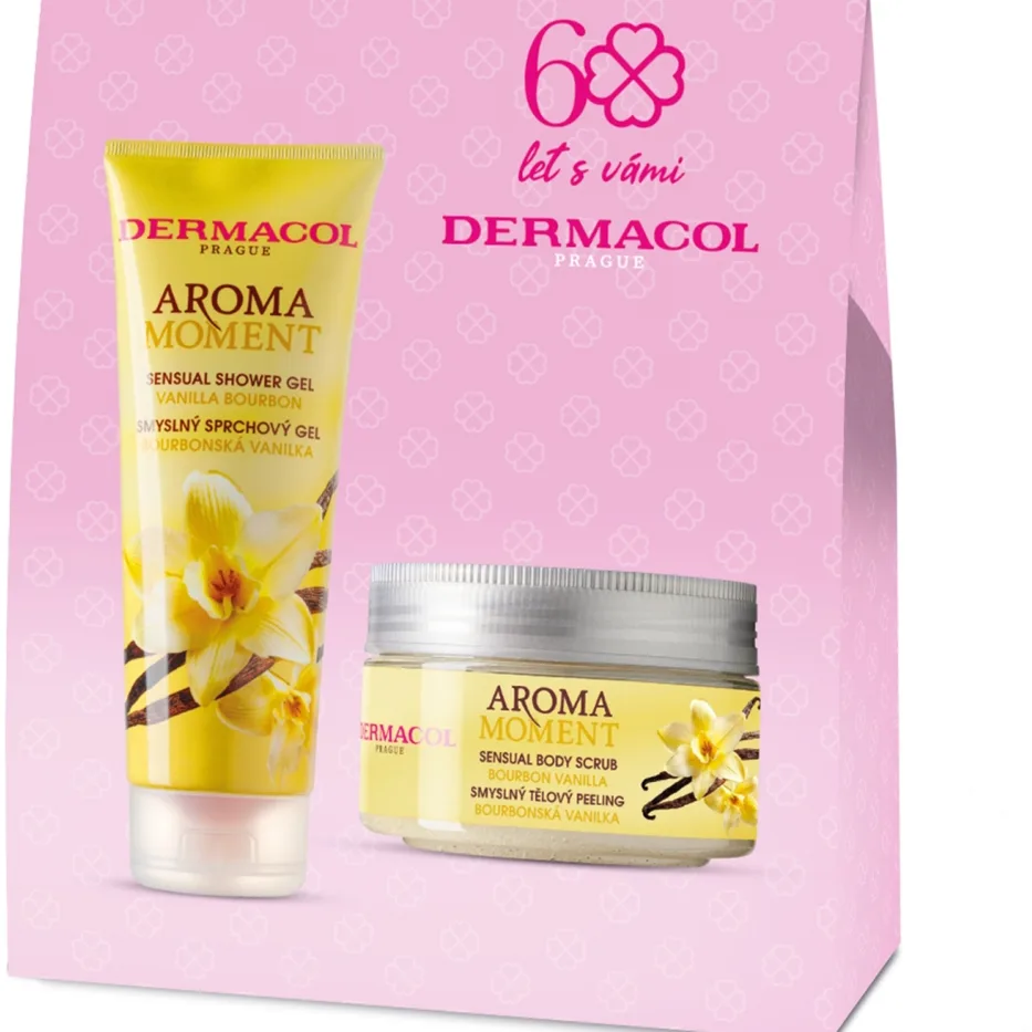 Dermacol Aroma Moment Vanilla Bourbon lahjasetti suihkuun
