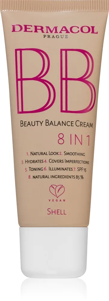 Dermacol Beauty Balance kosteuttava BB-voide SPF 15 N.3 Shell 30 ml