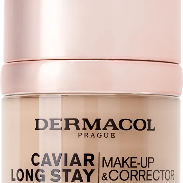 Dermacol Caviar Long Stay Långvarig kaviarsmink som korrigerar till perfektet Skugga 4 Tan 30 ml