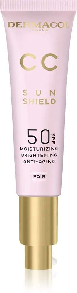 Dermacol CC Sun Shield Foryngende CC creme SPF 50 Skygge Fair 30 ml