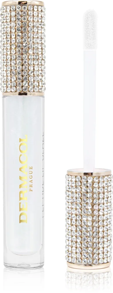 Dermacol Diamond Edition Peptide Lip Glaze hoitava huulikiilto sisältää peptidejä sävy 01 Stardust 2.5 ml