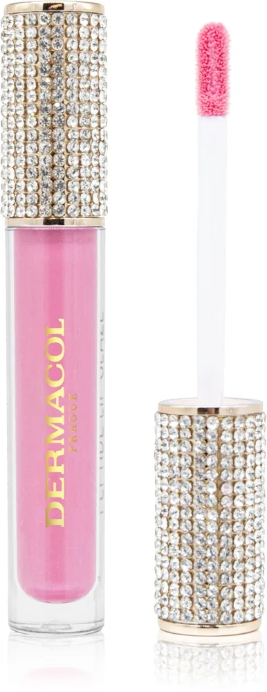 Dermacol Diamond Edition Peptide Lip Glaze hoitava huulikiilto sisältää peptidejä sävy 02 Very Vera 2.5 ml