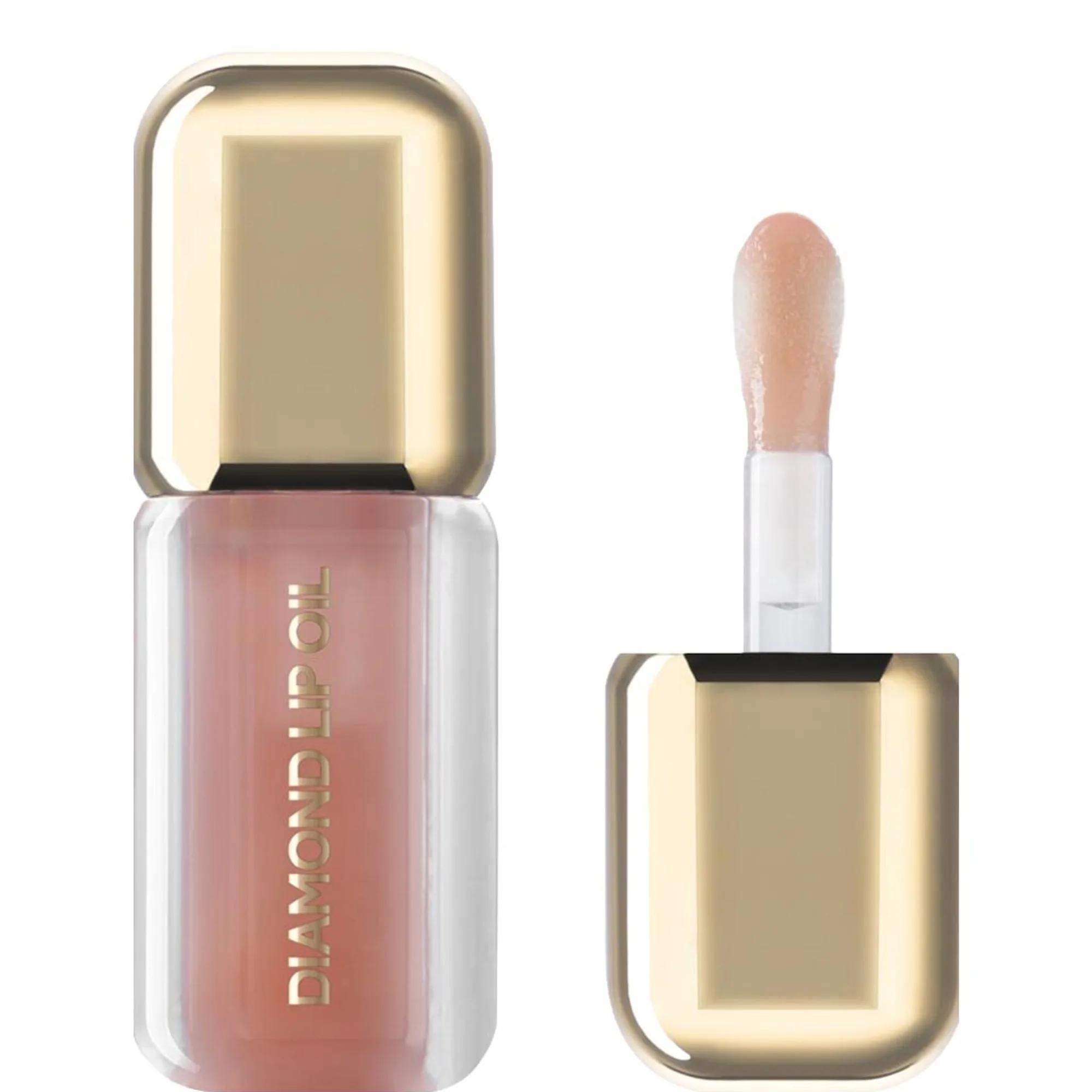 Dermacol Diamond Lip Oil toningsolja för läppar Med ökande effekt Skugga 04 Vanilla Bliss 4 ml