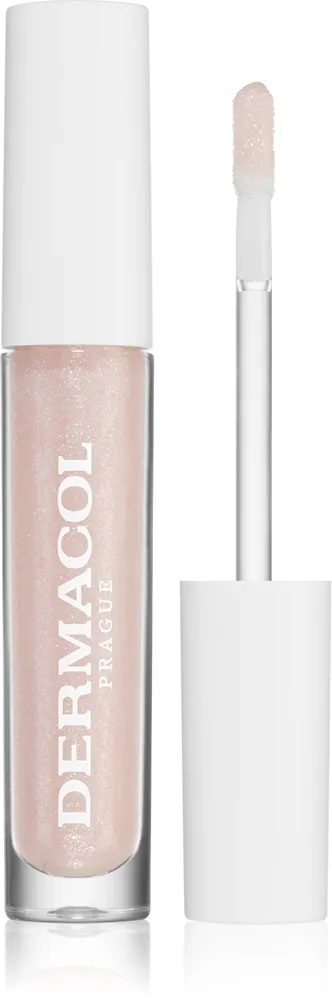 Dermacol F****** High Shine kimalteleva huulikiilto sisältää aloe veraa sävy No.01 4 ml