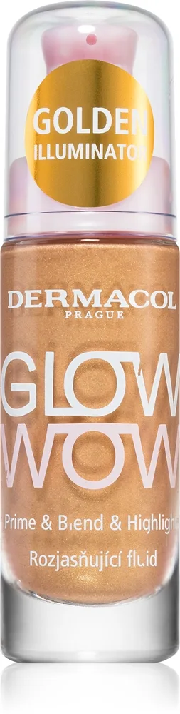 Dermacol GLOW WOW Golden Illuminator kirkastava fluidi 20 ml
