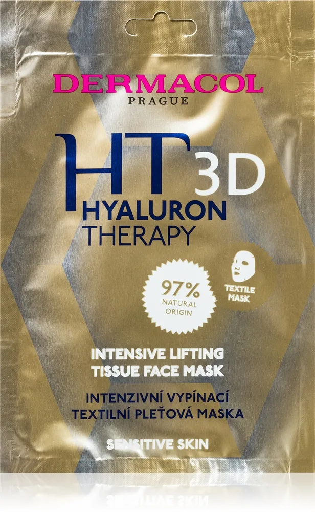 Dermacol Hyaluron Therapy 3D kohottava kangasnaamio ihon napakoittamiseen 1 kpl