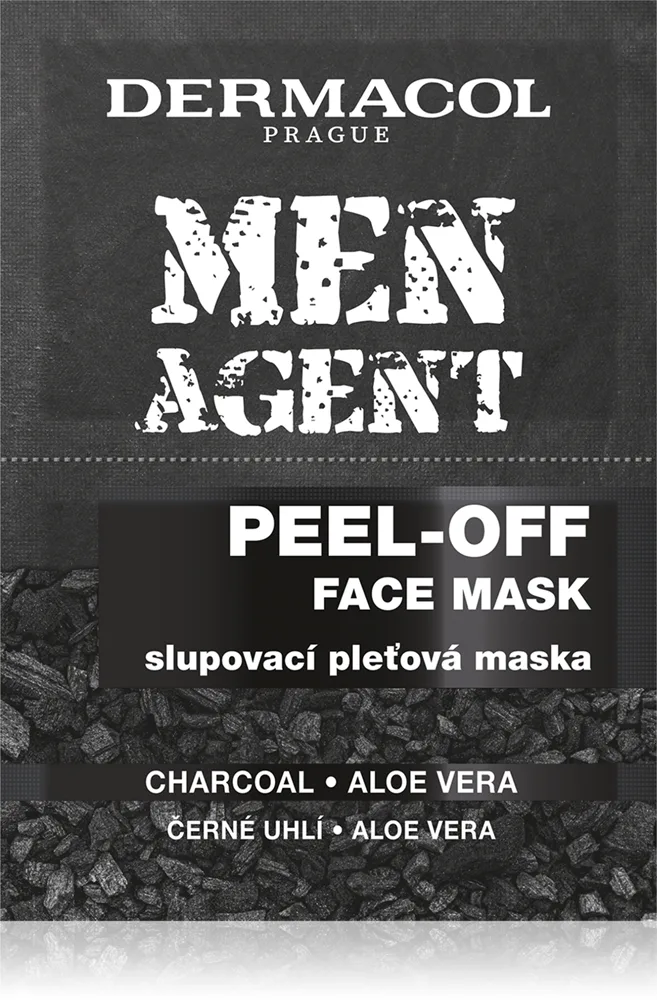 Dermacol Men Agent Peel-off mask för pormaskar med aktivt kol för män 15 ml
