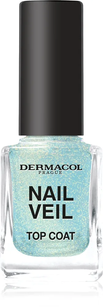 Dermacol Nail Veil Overlag glitrende Skygge Sparkling Ocean 11 ml
