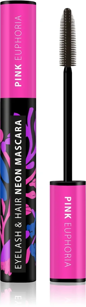 Dermacol Neon Eyelash & Hair ripsiväri sävy Pink Euphoria 9 ml
