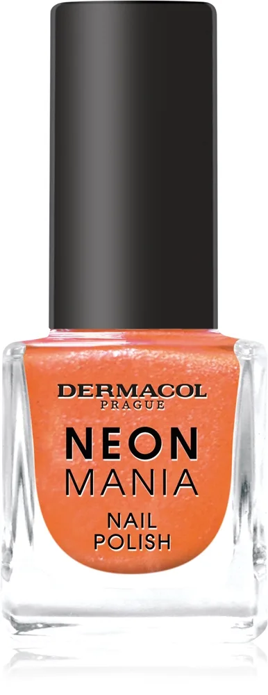 Dermacol Neon Mania kynsilakka sävy 2 Orange Glow 5 ml