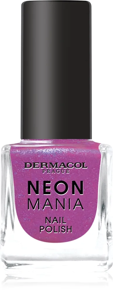Dermacol Neon Mania kynsilakka sävy 3 Purple Pulse 5 ml