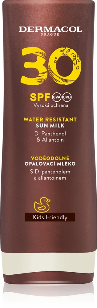 Dermacol Sun Water Resistant vedenkestävä aurinkosuojamaito SPF 30 200 ml