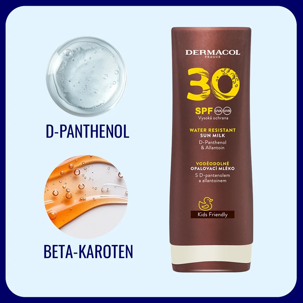 Dermacol Sun Water Resistant Vattentålig solmjölk SPF 30 200 ml
