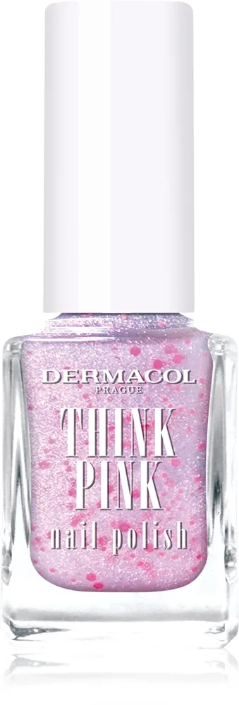 Dermacol Think Pink kynsilakka sisältää kimalteita sävy 02 12 ml