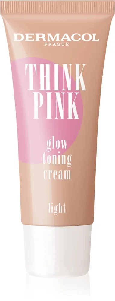 Dermacol Think Pink kirkastava ja sävyttävä voide sävy 1 Light 30 ml