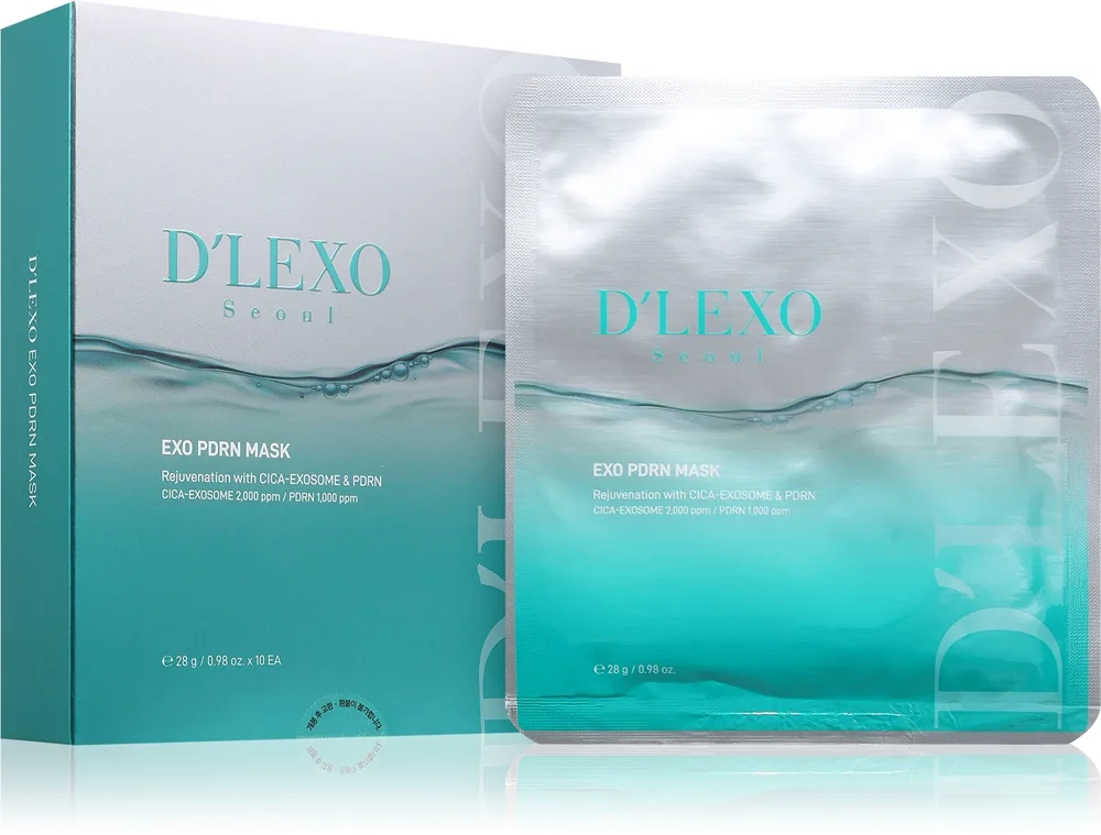 Dermaline D'LEXO Exo PDRN Mask Arkmask Med föryngrande effekt 10x28 g