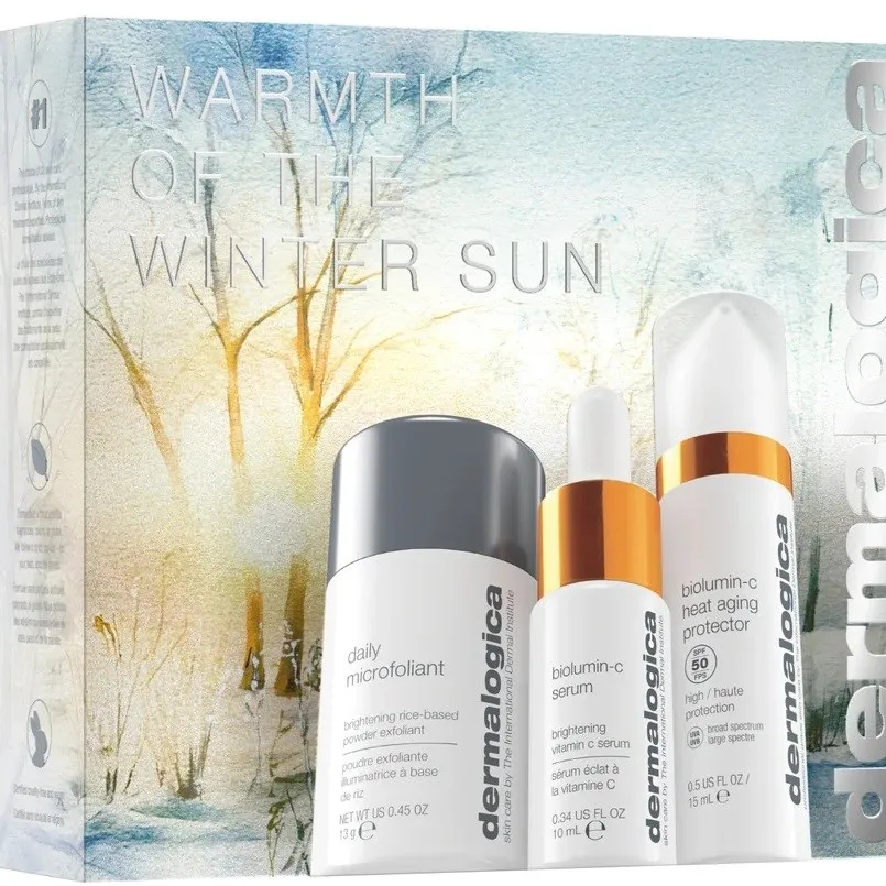 Dermalogica 2026 holiday gifting Warmth of the Winter Sun
