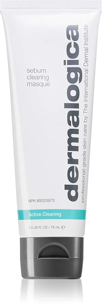 Dermalogica Active Clearing Sebum Clearing Masque savinaamio ihon rauhoittamiseen 75 ml