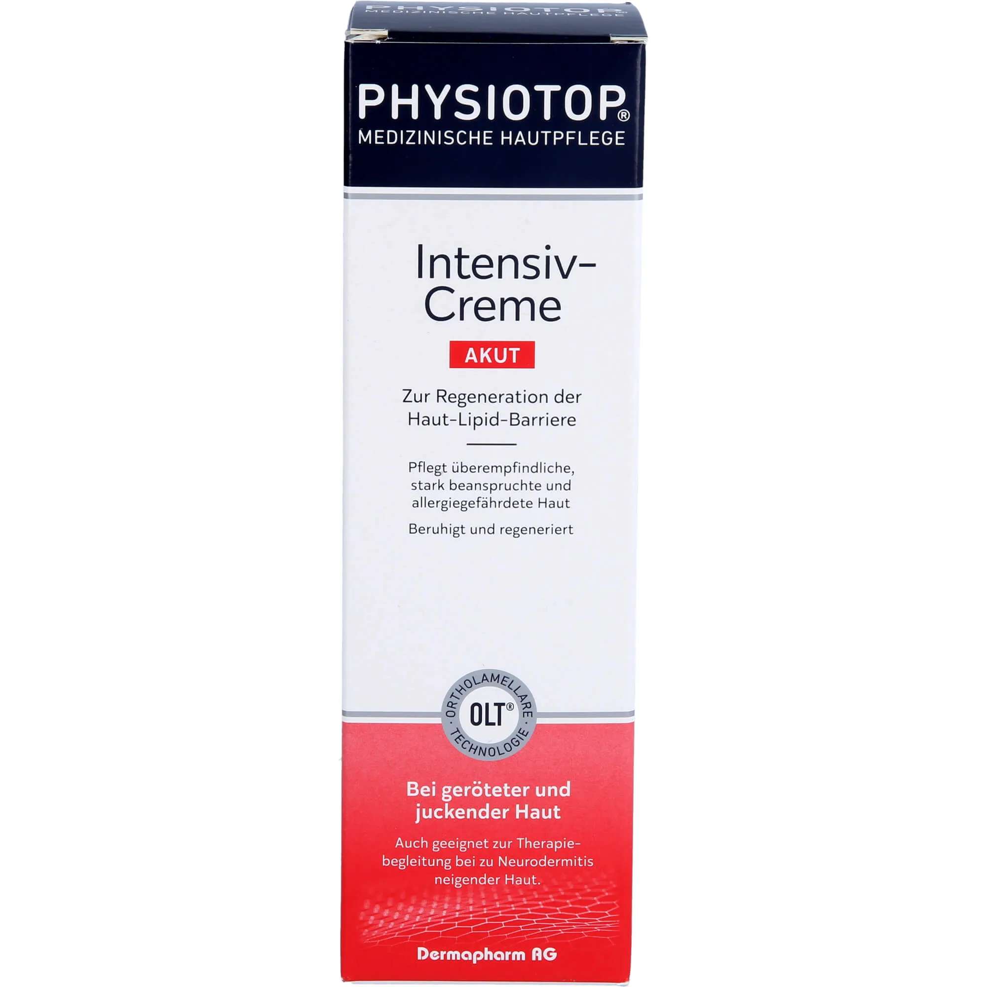Physiotop Akut Intensiv 100 ml Creme - Zur therapiebegleitenden Pflege bei Neurodermitis