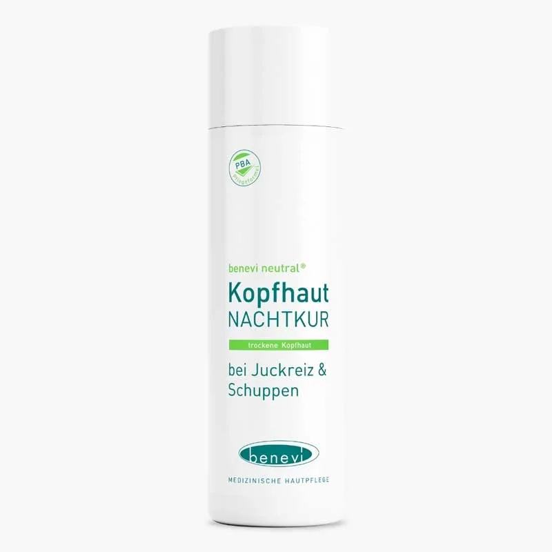 benevi neutral Kopfhaut NACHTKUR trockene Kopfhaut 200 ml Lotion