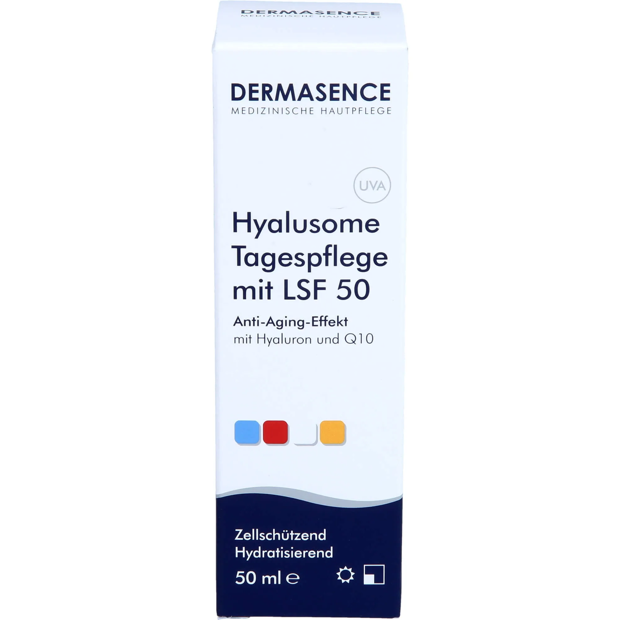 Dermasence Hyalusome Tagespflege mit LSF 50