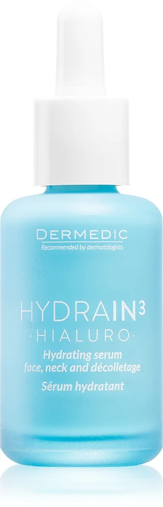 Dermedic Hydrain3 Hialuro kosteuttava kasvoseerumi kuivalle ja erittäin kuivalle iholle 30 ml