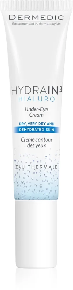 Dermedic Hydrain3 Hialuro Øjencreme Til tør og dehydreret hud 15 g